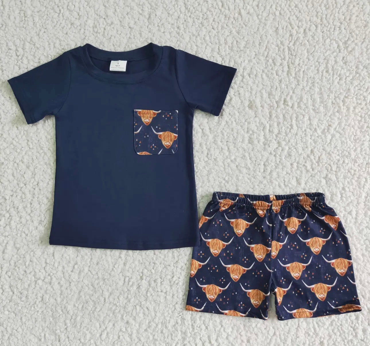 Boys Highland shorts set