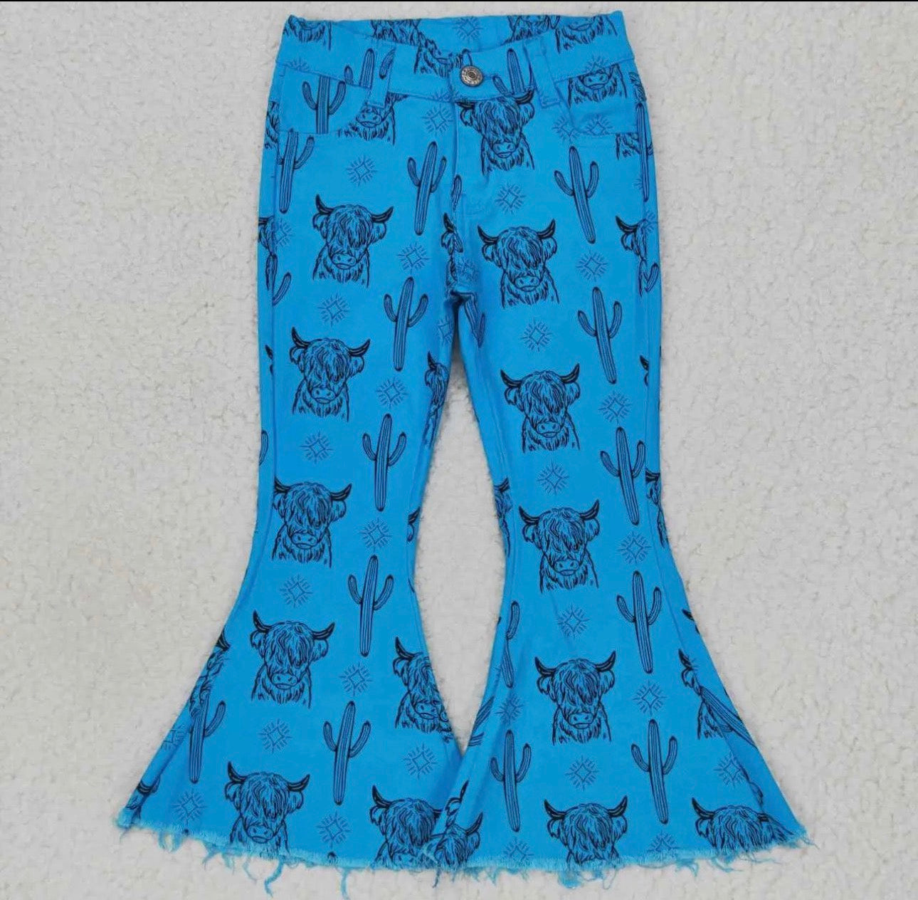 Blue Highland Denim Bells