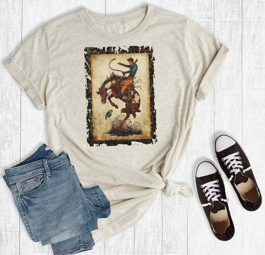 Bronc Rider graphic Tee